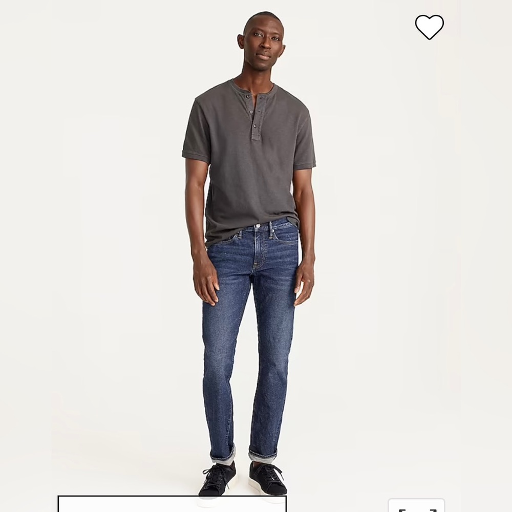 J Crew men’s jeans 34xx32